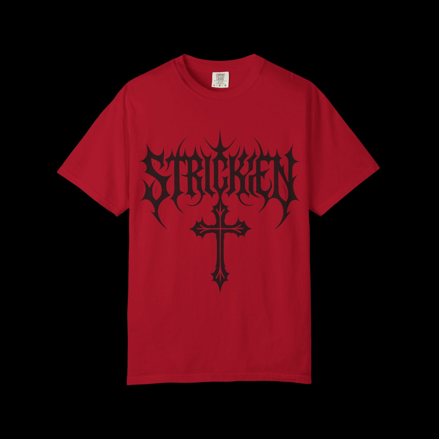 STRICKEN BLACK LOGO