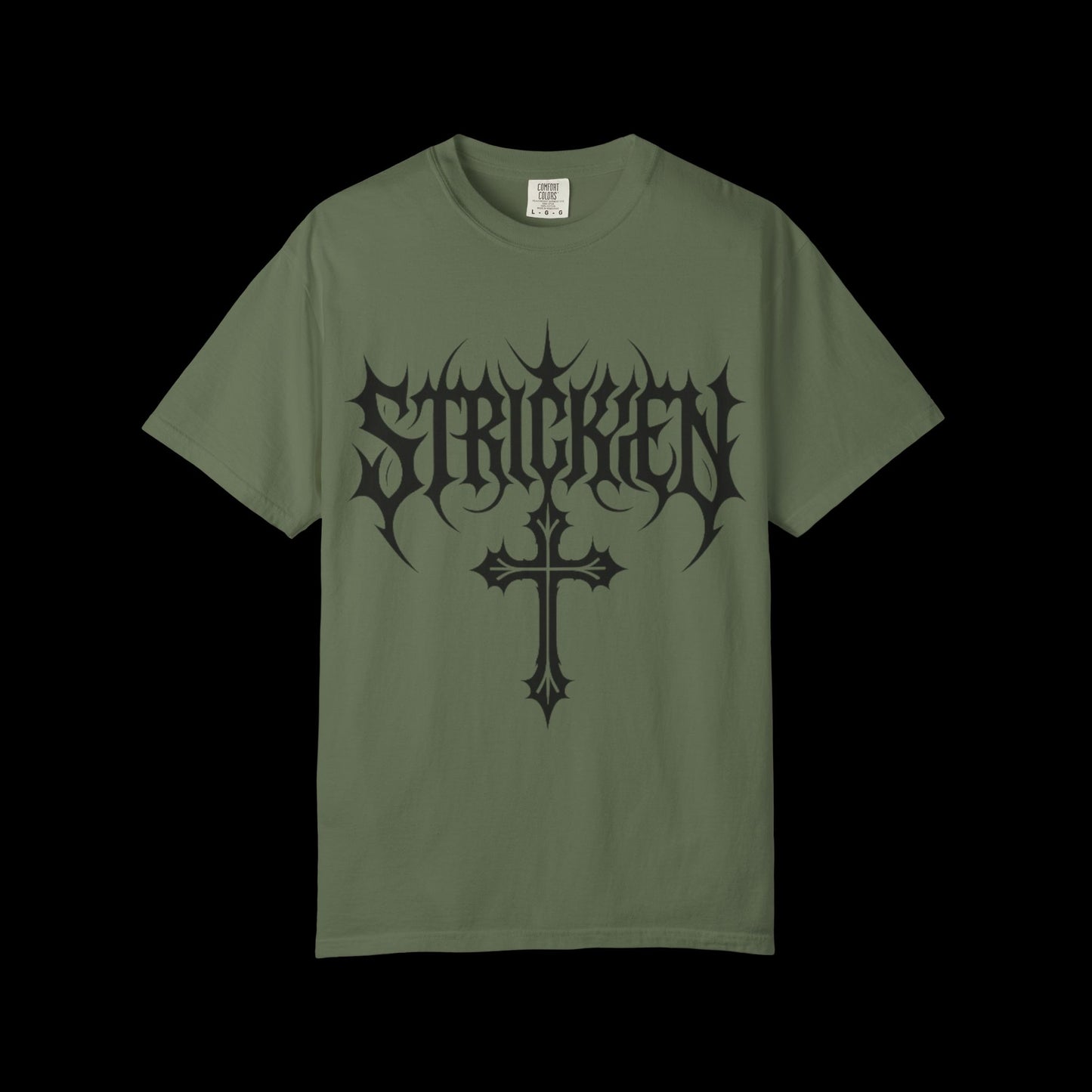 STRICKEN BLACK LOGO