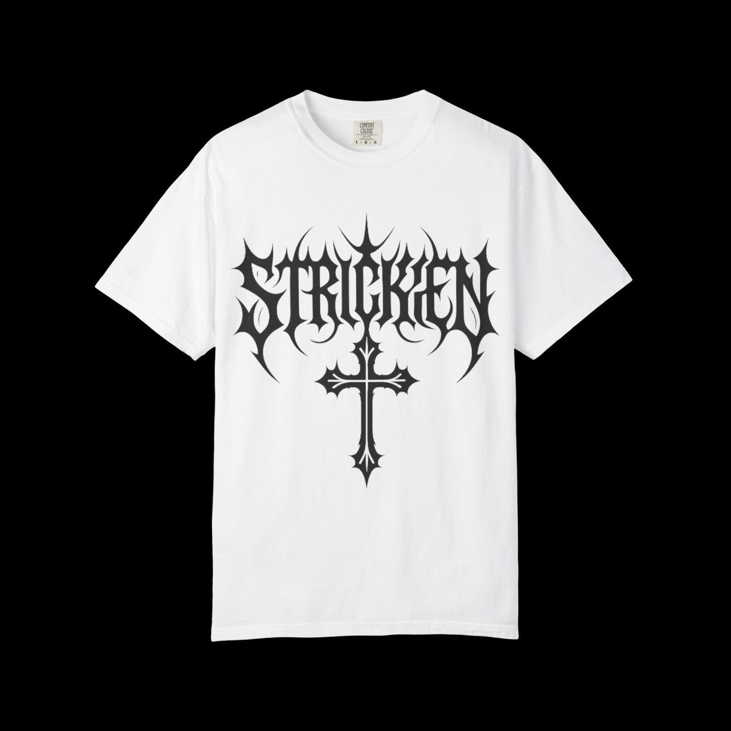 STRICKEN BLACK LOGO