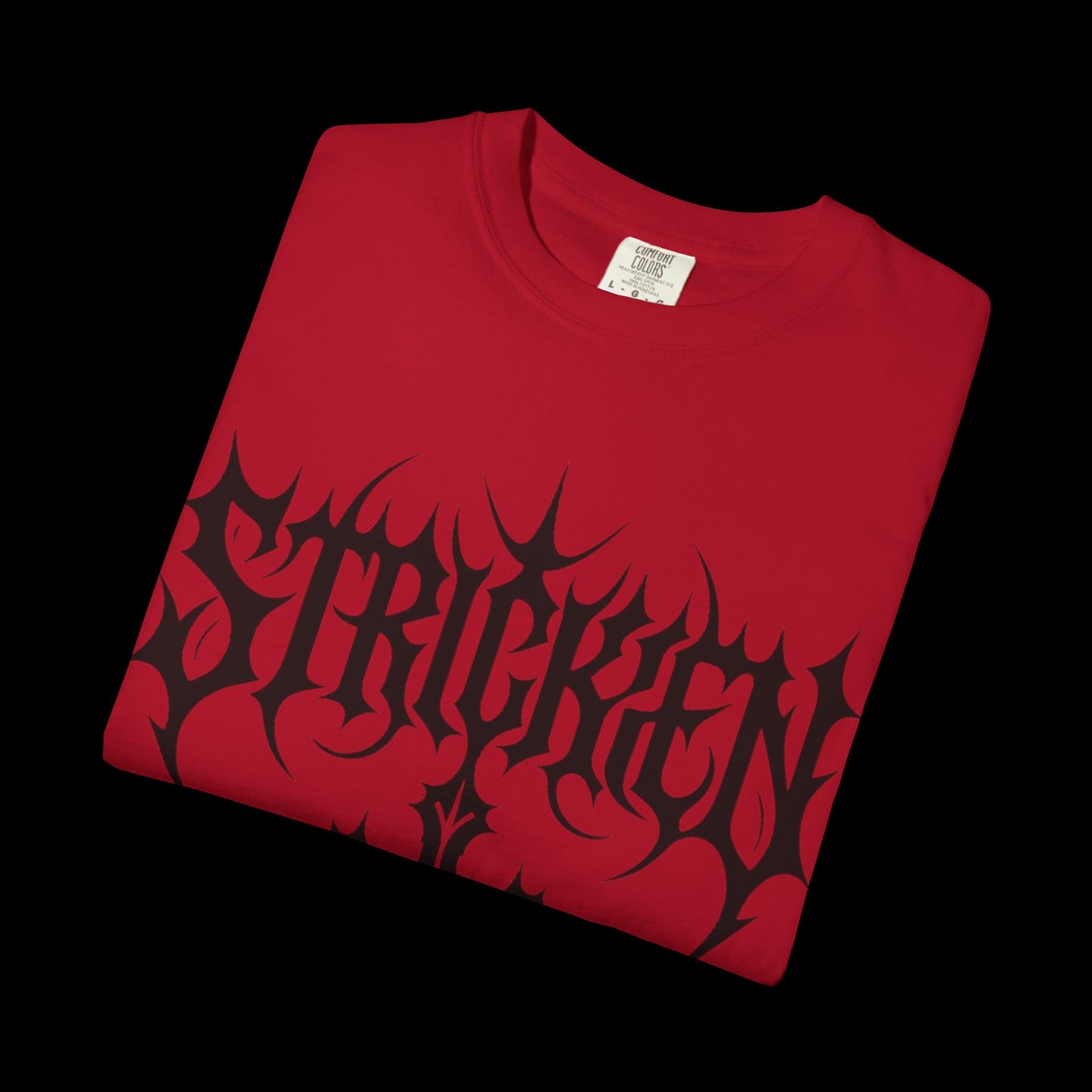 STRICKEN BLACK LOGO